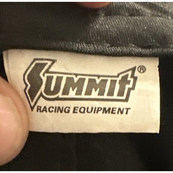 Summit Racing Equipment Black Baseball Cap Hat Hook And Loop Adjustable - Picture 5 of 6